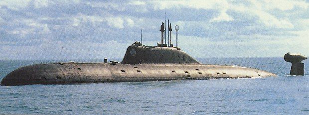 Russian "Akula" Class Nuclear/Electric Attack Submarine