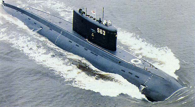 Russian "Kilo" Class Diesel/Electric Attack Submarine