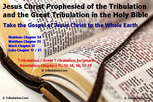The Tribulation and Great Tribulation Prophecies of Jesus Christ in the Holy Gospels